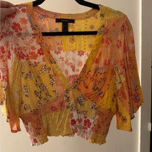 Floral Crop Top